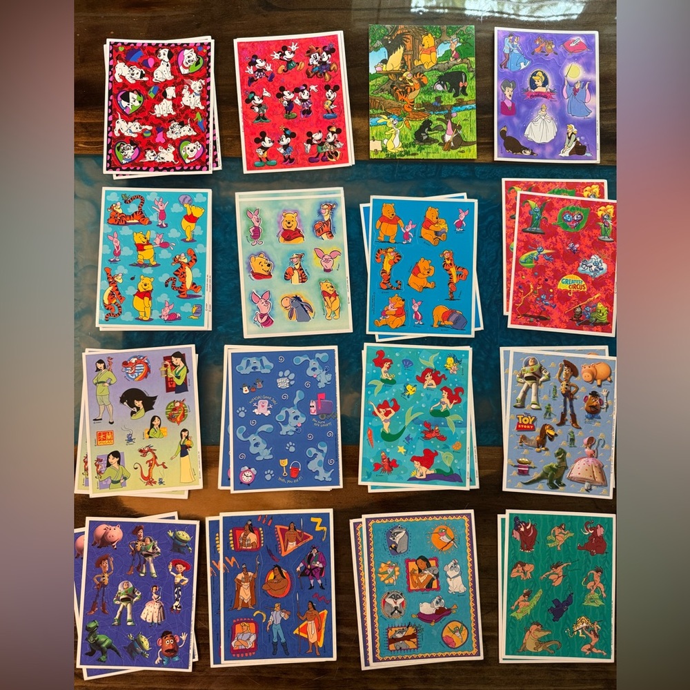 Vintage Character Stickers